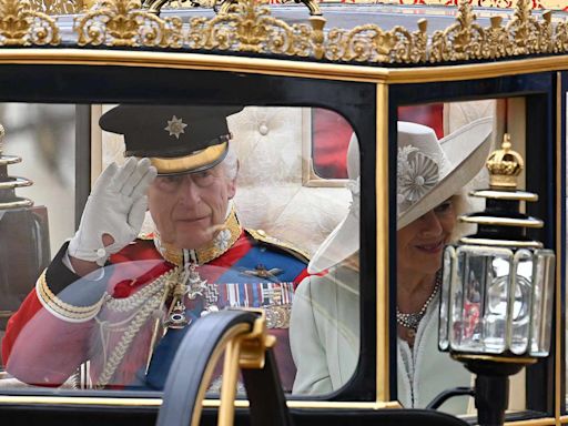 King Charles and Queen Camilla Make Grand Entrance at Trooping the Colour amid the Monarch's Cancer Treatment