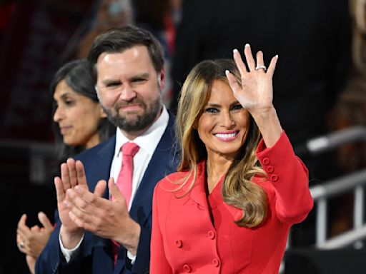 Melania Shows Up at RNC to Remind Everyone That Trump Has a Wife
