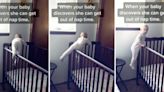 Toddler makes daring escape from her crib during nap time: ‘That look of pride’