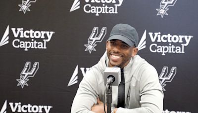 New San Antonio Spurs Chris Paul and Harrison Barnes say they're thrilled to play for Pop