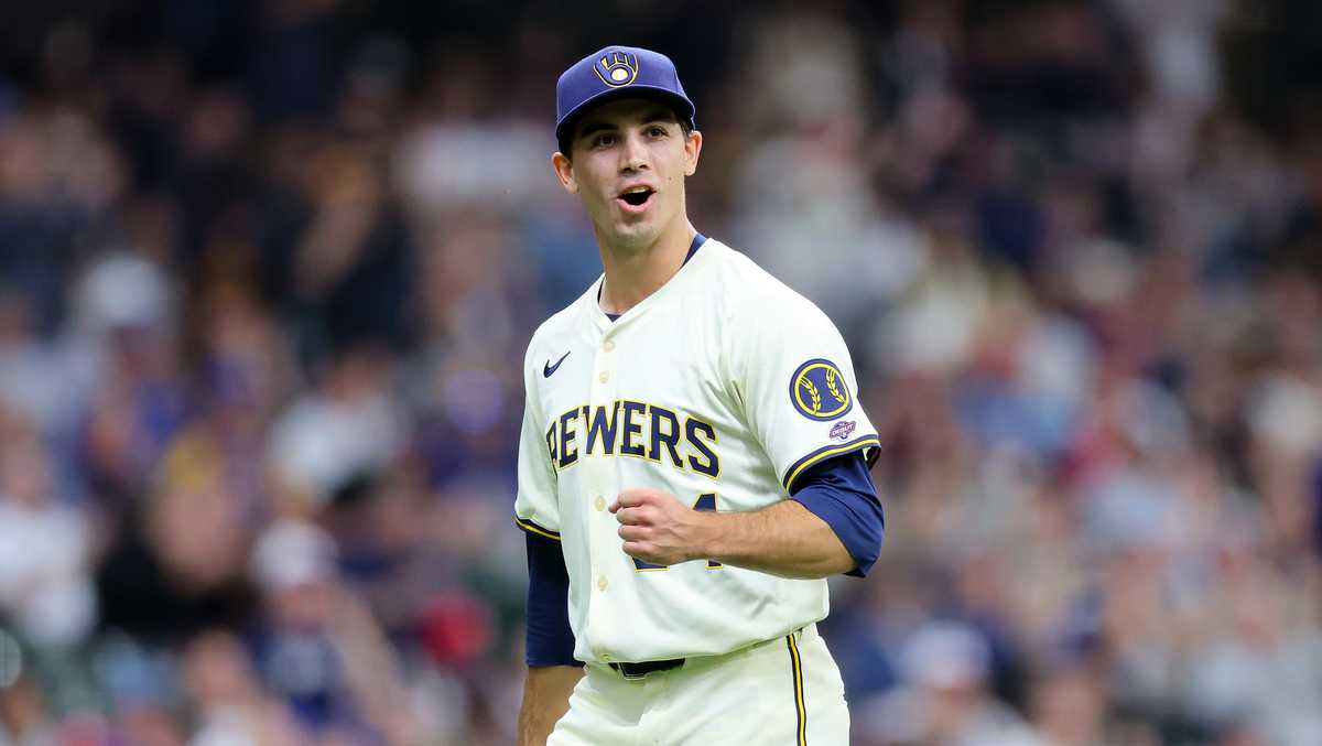 Brewers pitcher Robert Gasser pitches a quality start and earns win in MLB debut