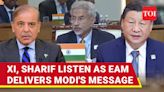 Jaishankar Reads Out Modi's Message At SCO Summit, Jibes Pakistan & China Over Terror | Watch | International - Times of India...