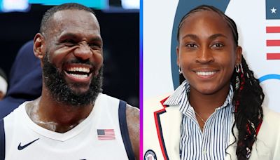 LeBron James and Coco Gauff Named Team USA Flagbearers at 2024 Paris Olympics