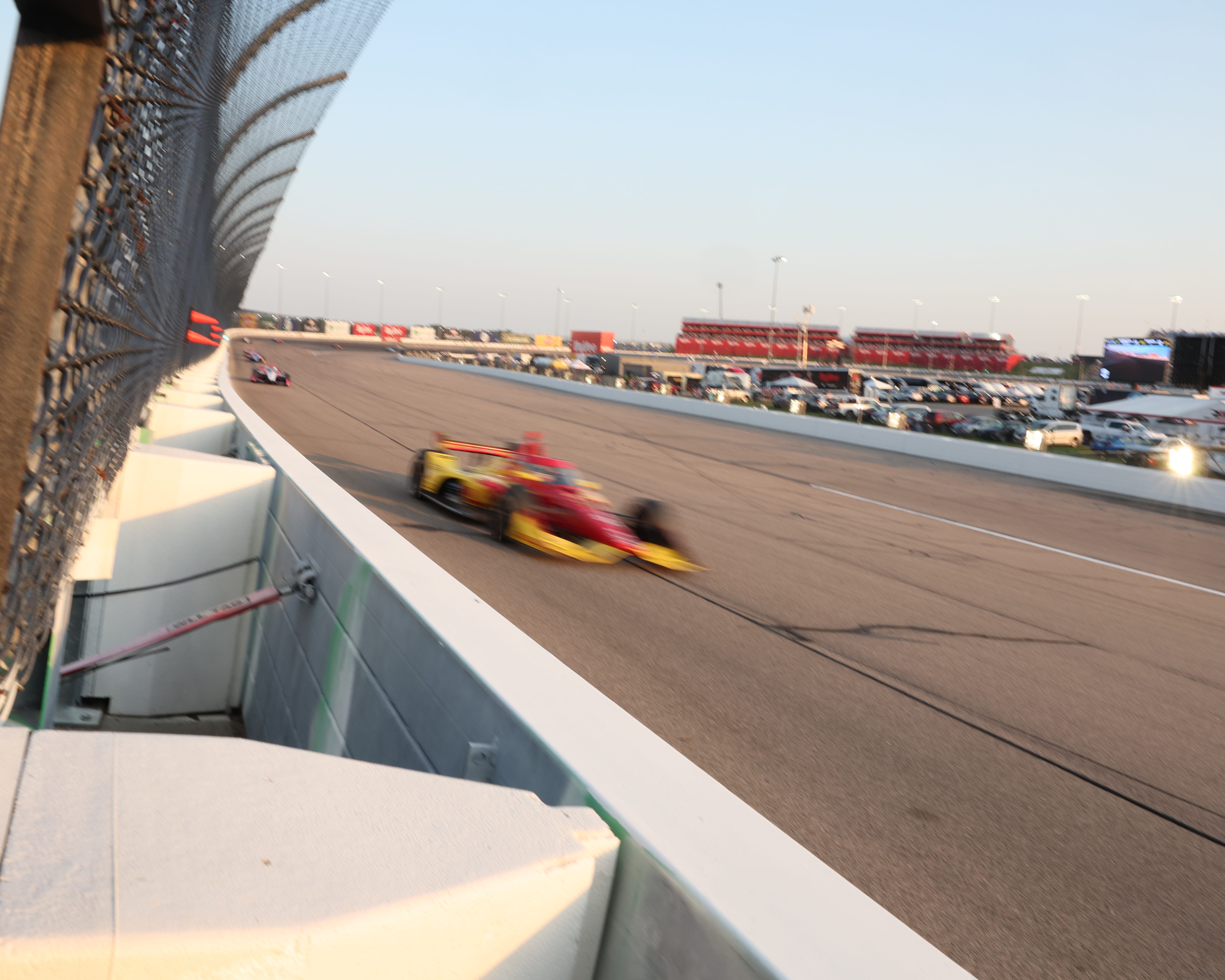 LIVE: IndyCar at Iowa Race 2 crashes, updates, highlights