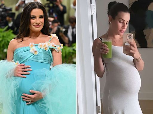 Pregnant Lea Michele Shows Off Her ‘Favorite’ Third Trimester Outfits: 'I Could Wear This Dress All Day'