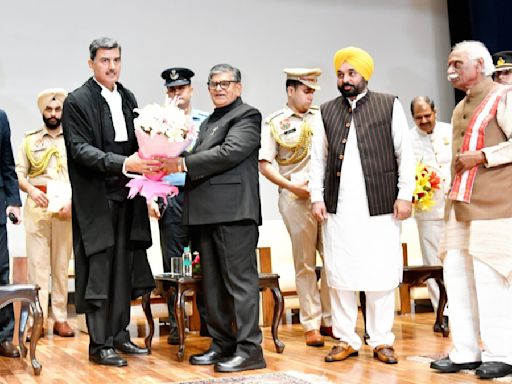 Gulab Chand Kataria Sworn In As Punjab Governor, Chandigarh Administrator