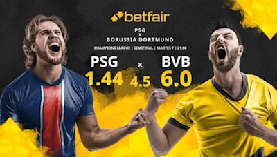 PSG vs. Borussia Dortmund: horario, TV, estadísticas, cuadro y pronósticos