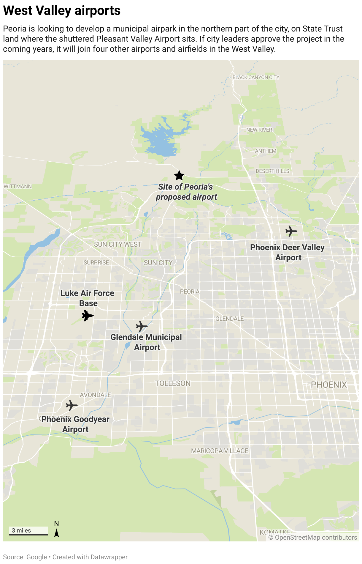 Peoria's proposed airport would generate $1B in economic activity, initial studies show