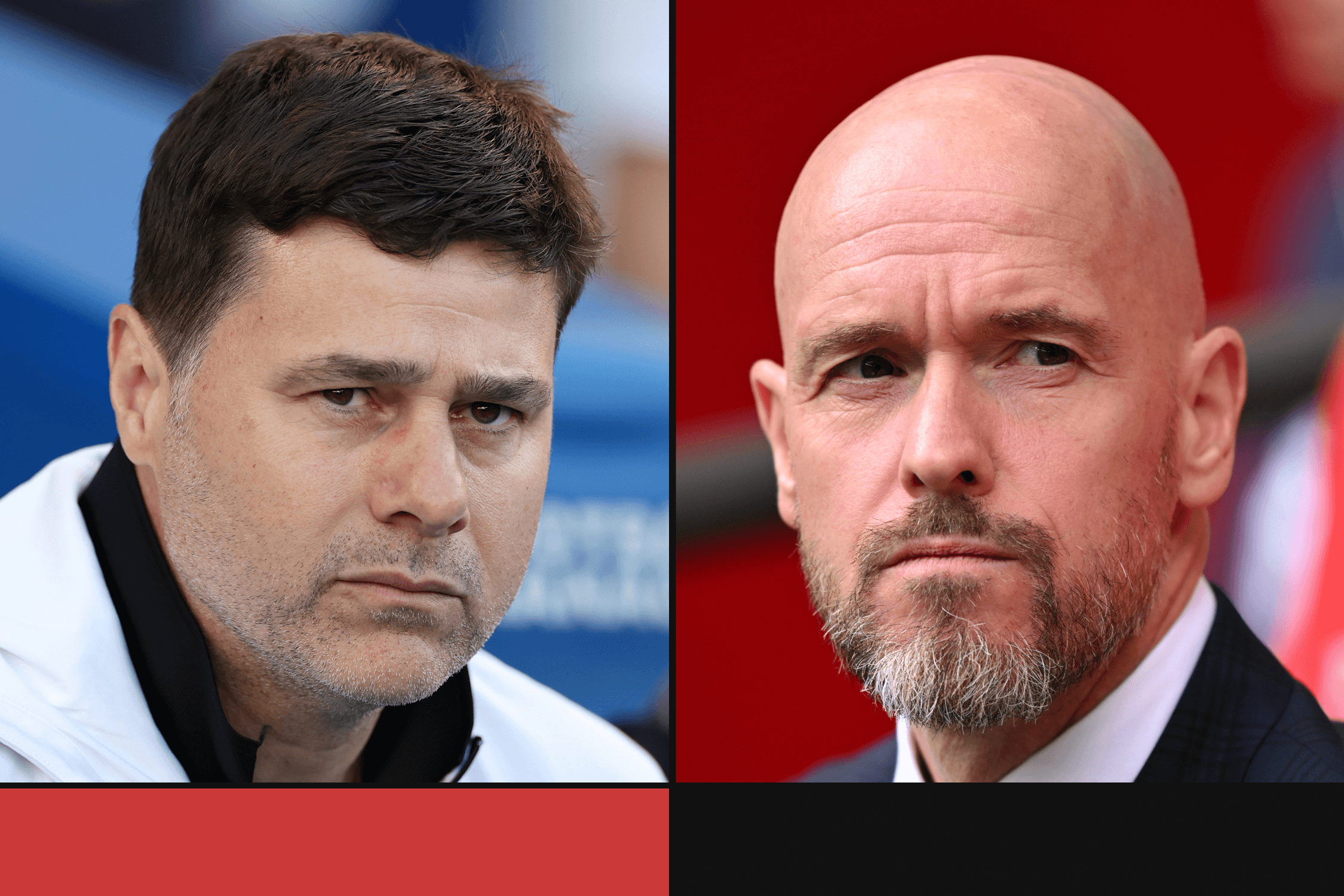 Ten Hag backed by 75%, Pochettino favoured if he goes - Manchester United survey