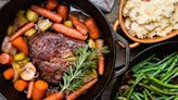 Pot Roast Doesn't Have To Be Completely Submerged In Liquid For A Perfect Cook