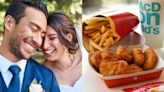 Bride on a budget? McDonald’s is offering couples a $200 wedding package that includes 100 servings of chicken nuggets