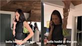 Bella Hadid recreates viral gas station paparazzi moment in hilarious TikTok