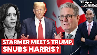 UK PM Starmer Meets Donald Trump, Doesn't Meet Kamala Harris |