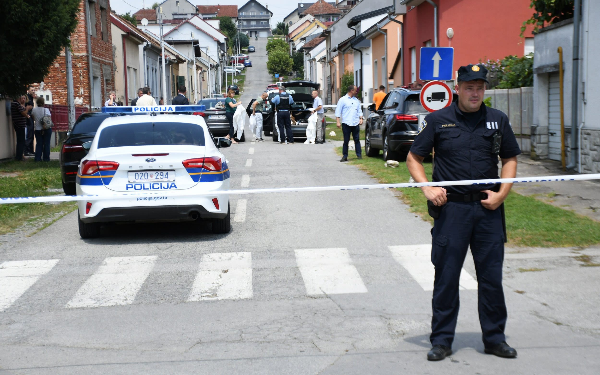 Gunman kills his mother and five others at care home in Croatia