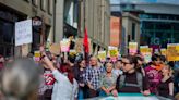 Protesters gathering in Newcastle city centre as police get extra powers to prevent riots