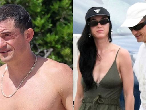 Orlando Bloom Looks Ripped in Shirtless Pics From Italian Vacation With Katy Perry