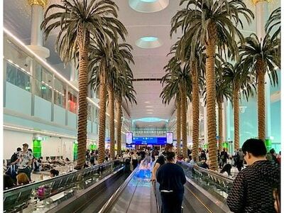 Dubai International Airport sees half-year record of 44.9 mn passengers