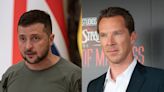 Zelenskyy met with Benedict Cumberbatch about the war in Ukraine: 'Famous people help us get through to those nations whose government does not support Ukraine'