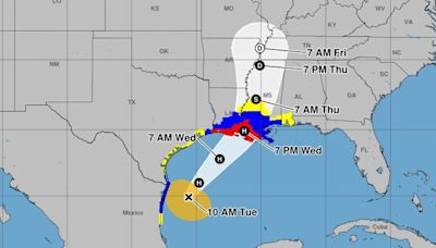 Tropical Storm Francine forecast to be Category 2 hurricane when it slams into Gulf Coast