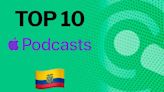 Los podcasts más reproducidos hoy en Apple Ecuador