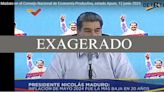 Maduro: “Inflación de mayo es la más baja desde 2004” | Exagerado