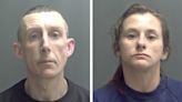 Watch: Shoplifting couple who terrorised market town jailed