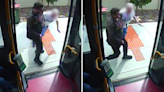 Search for man who knocked 72-year-old to the ground while boarding bus