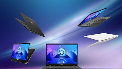 MSI於COMPUTEX 2024發布新世代AI＋ 電競與商務筆電