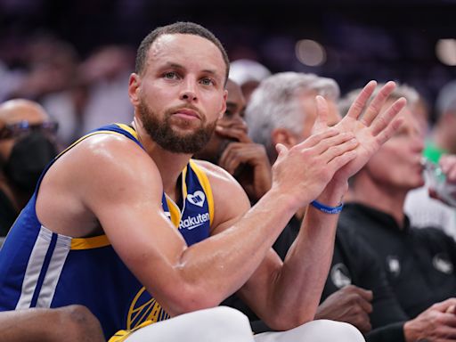 Stephen Curry Reacts To Bronny James Teaming Up With LeBron James On Lakers