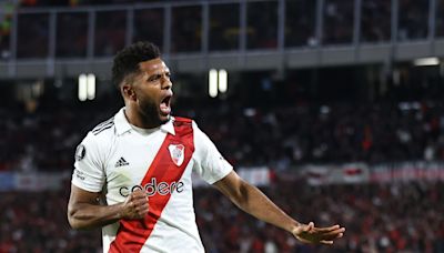 El colombiano Borja dice que River desea estar en la final de la Libertadores por ser en Buenos Aires