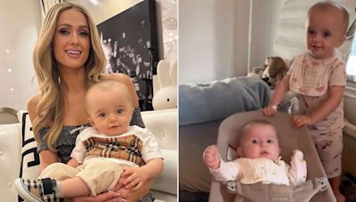 Paris Hilton Shares Adorable Video of Son Phoenix Playing with His Baby Sister London: 'I Love You'