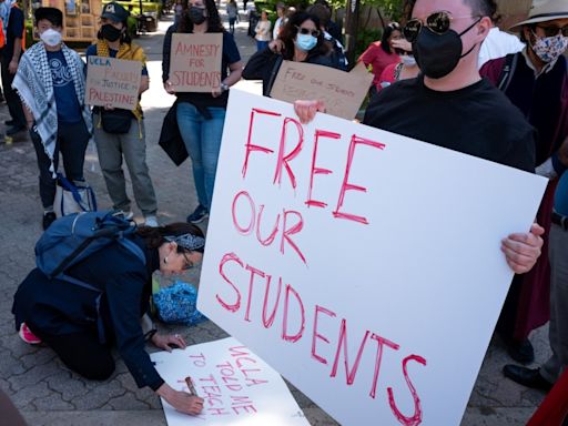 UCLA shifts classes back online amid renewed pro-Palestinian protests, arrests