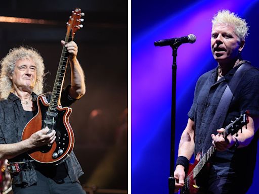 Queen’s Stone Cold Crazy comes full circle with a live punk rendition by The Offspring and Brian May