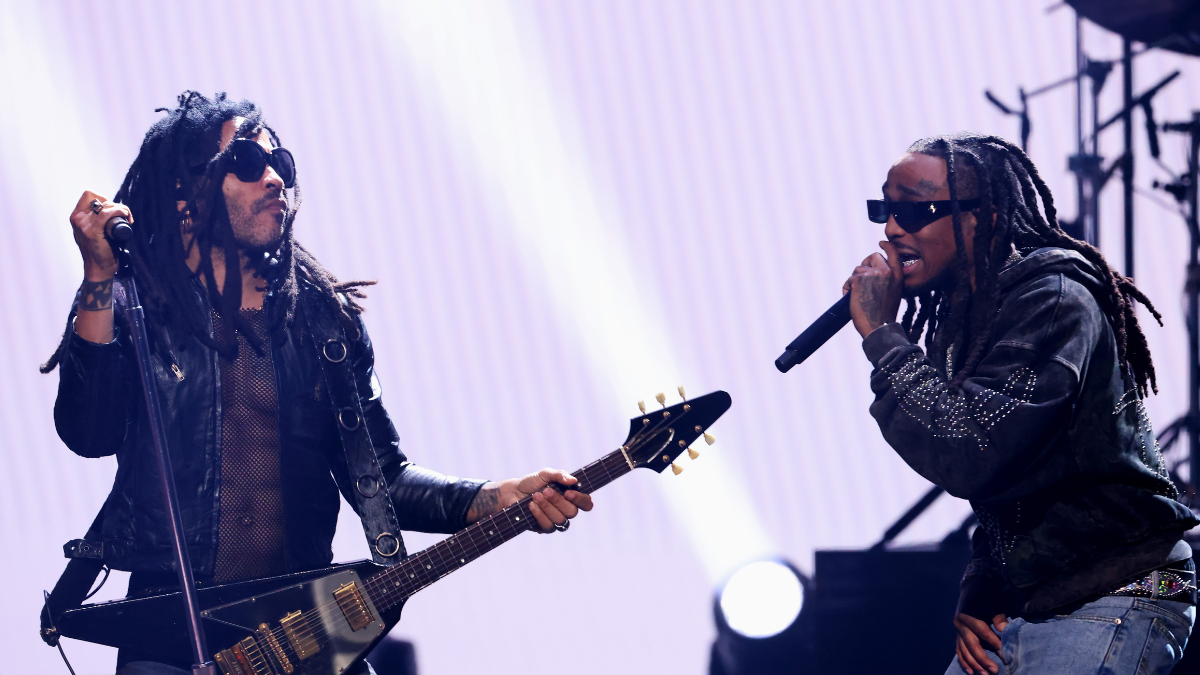 Lenny Kravitz Teams Up With Quavo For Electrifying Performance At 2024 VMAs | HOT 99.5