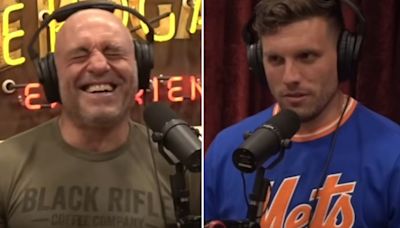 Joe Rogan cries laughing at Chris Distefano’s wild story about New York Mets owner - Dexerto