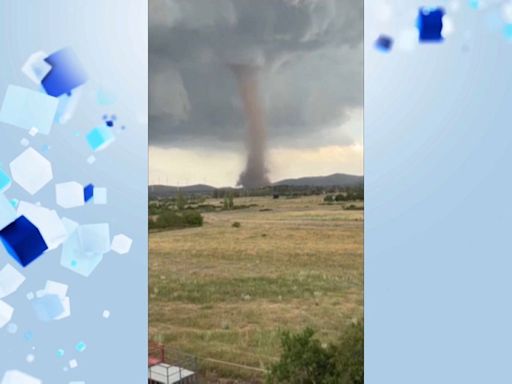 Un gran tornado sorprende a vecinos de Castellón en pleno verano