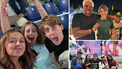 Sarah Jessica Parker and Matthew Broderick’s son shares rare family photos from 2024 Paris Olympics — with Guy Fieri