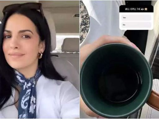 Natasa Stankovic shares a happy selfie amid divorce rumours with Hardik Pandya, asks fans, 'Will I spill the tea?' | Hindi Movie News - Times of India