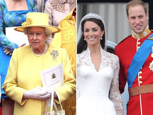 How Queen Elizabeth Broke Protocol at William and Kate’s Wedding Ceremony