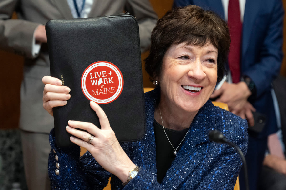 Susan Collins ranked most bipartisan senator