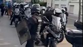 Watch Olympic security op to protect Israelis with armed motorcade & 34 cops