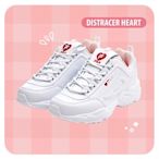 FILA #情人節限定 DISTRACER HEART 女運動鞋-白 5-C112Y-128