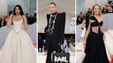 16 celebrities who nailed the Met Gala's Karl Lagerfeld theme