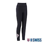 K-SWISS Legging緊身運動褲-女-黑