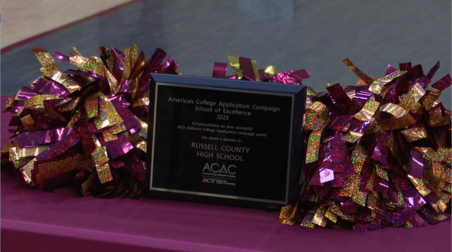 Russell County High School receives School of Excellence Award