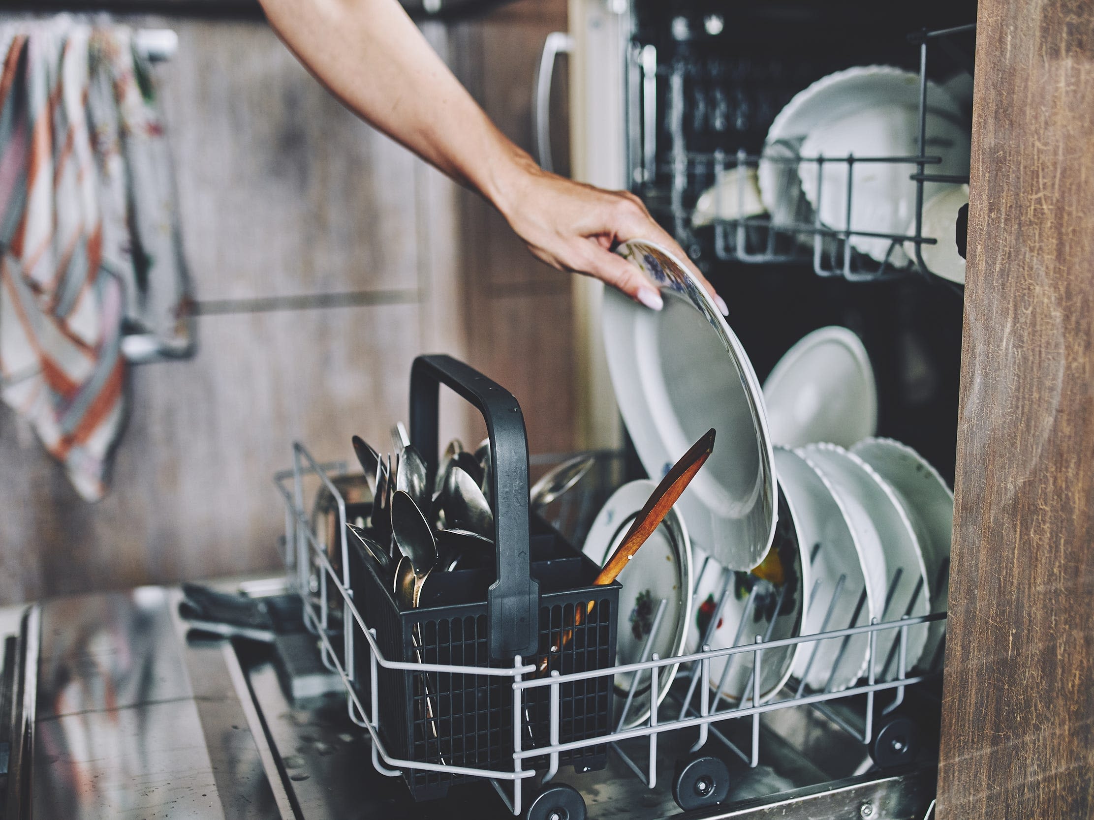 I don't let anyone load the dishwasher. I'm very strategic about it, and it has lasted us 19 years.