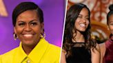 Michelle Obama Shares Moment Visiting Daughters Malia and Sasha