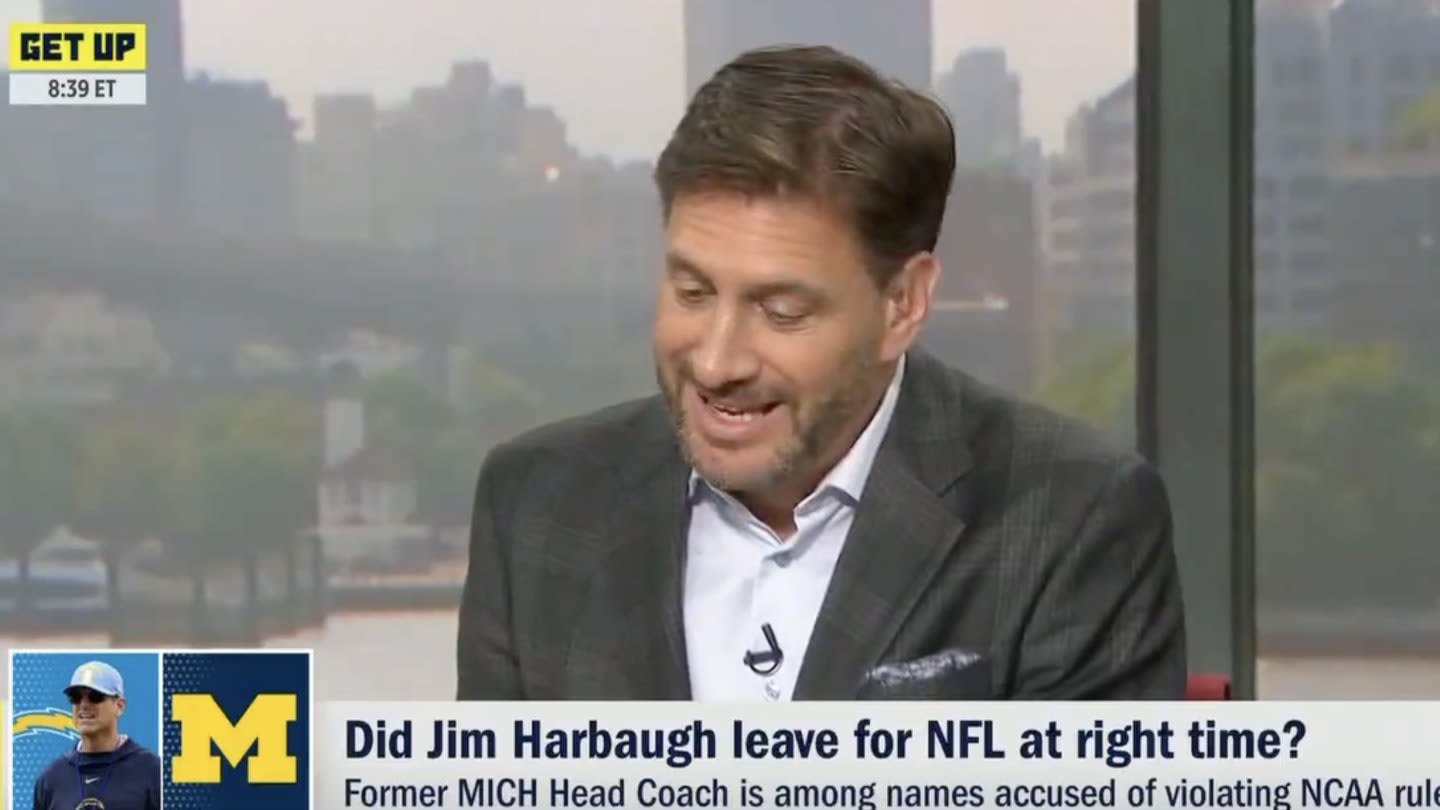 Mike Greenberg Believes Jim Harbaugh, Whom He’s Know For Decades, Is Innocent