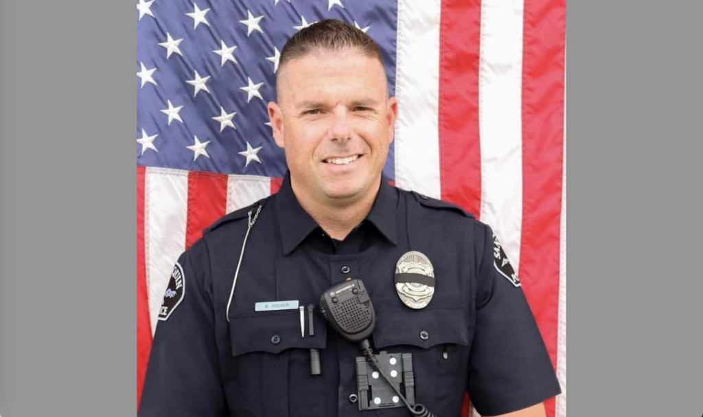 Flags in Utah lowered in remembrance of fallen Santaquin police officer