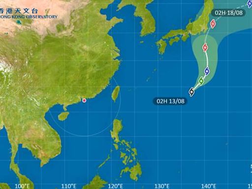 颱風安比2024｜最新動態、颱風路徑及風力預測